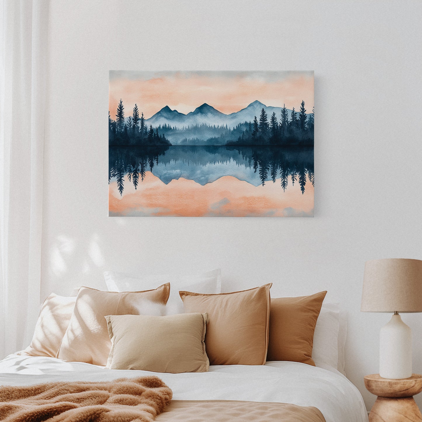 Dawn Mirrors Mountain's Ancient Song