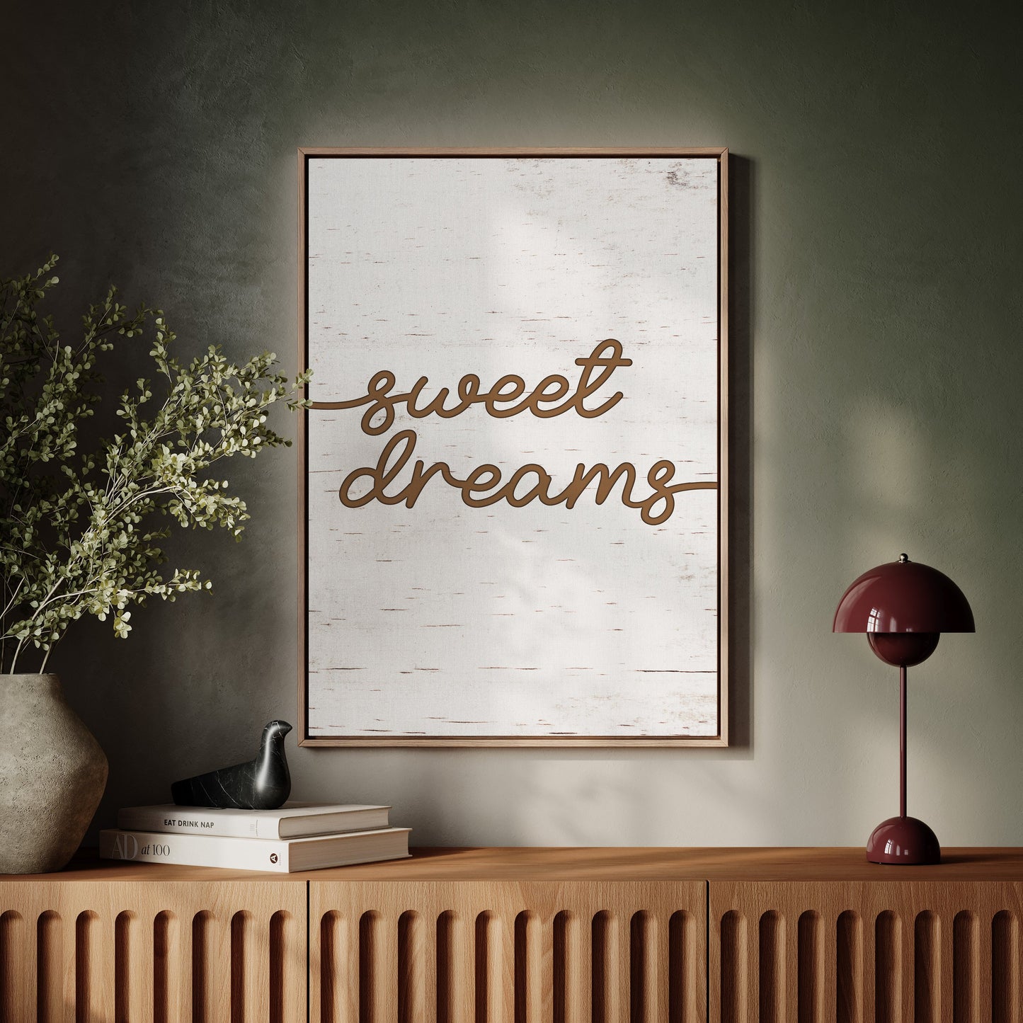 Gentle Words Rest On Birch