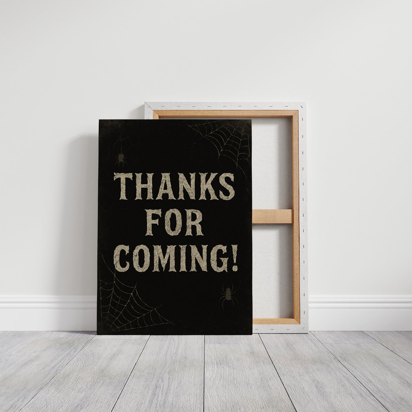 Spiders Weave Gratitude's Message