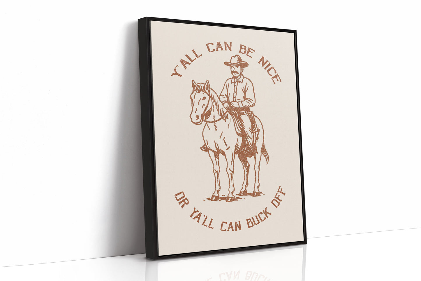 Rust-Colored Cowboy Wisdom Speaks