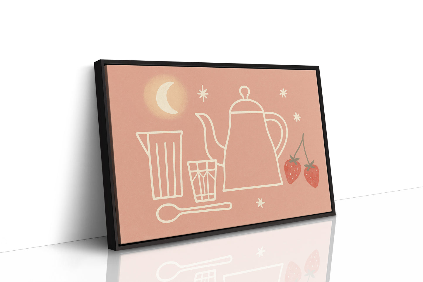 Moonlit Tea and Strawberries