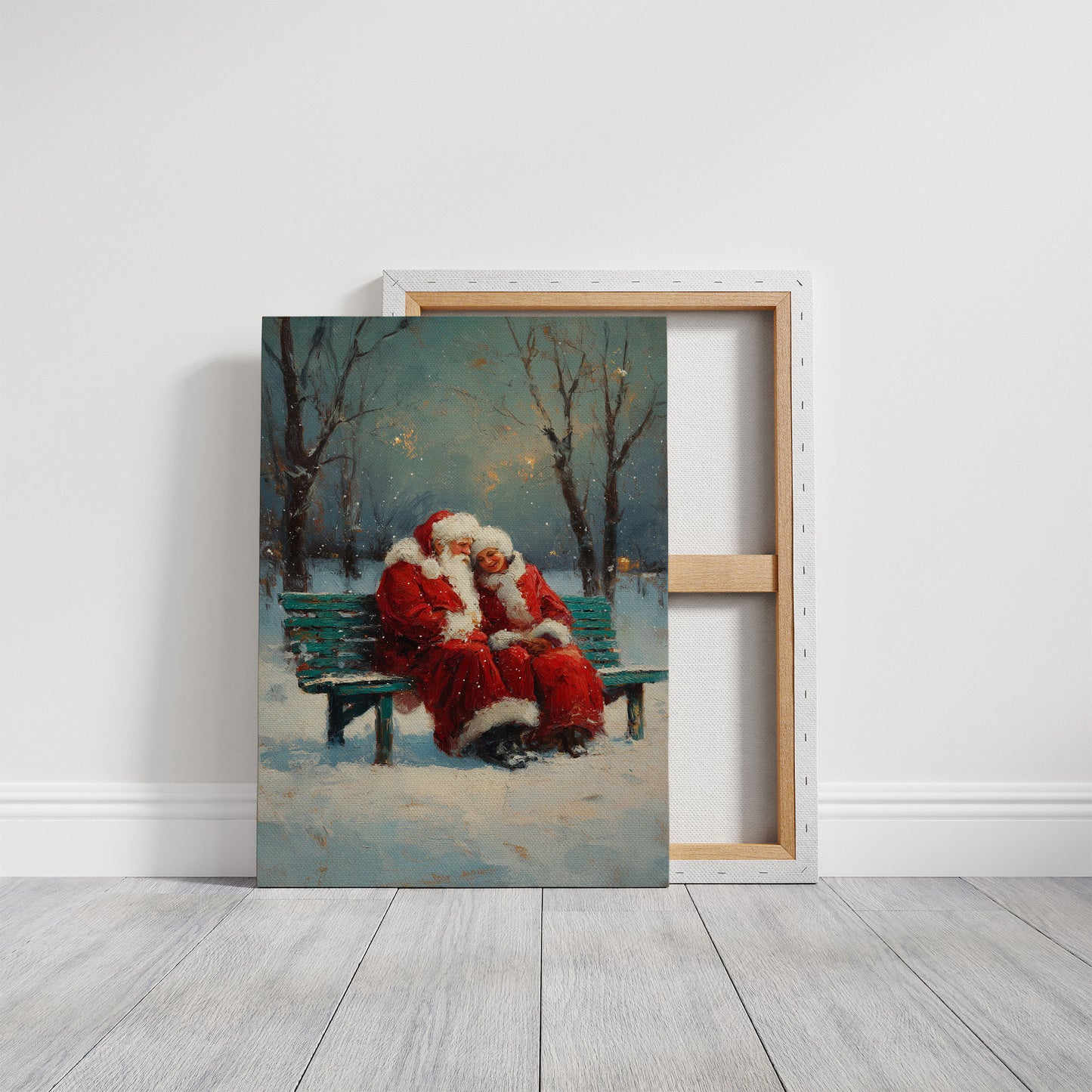 Snow Falls Soft On Christmas Tales