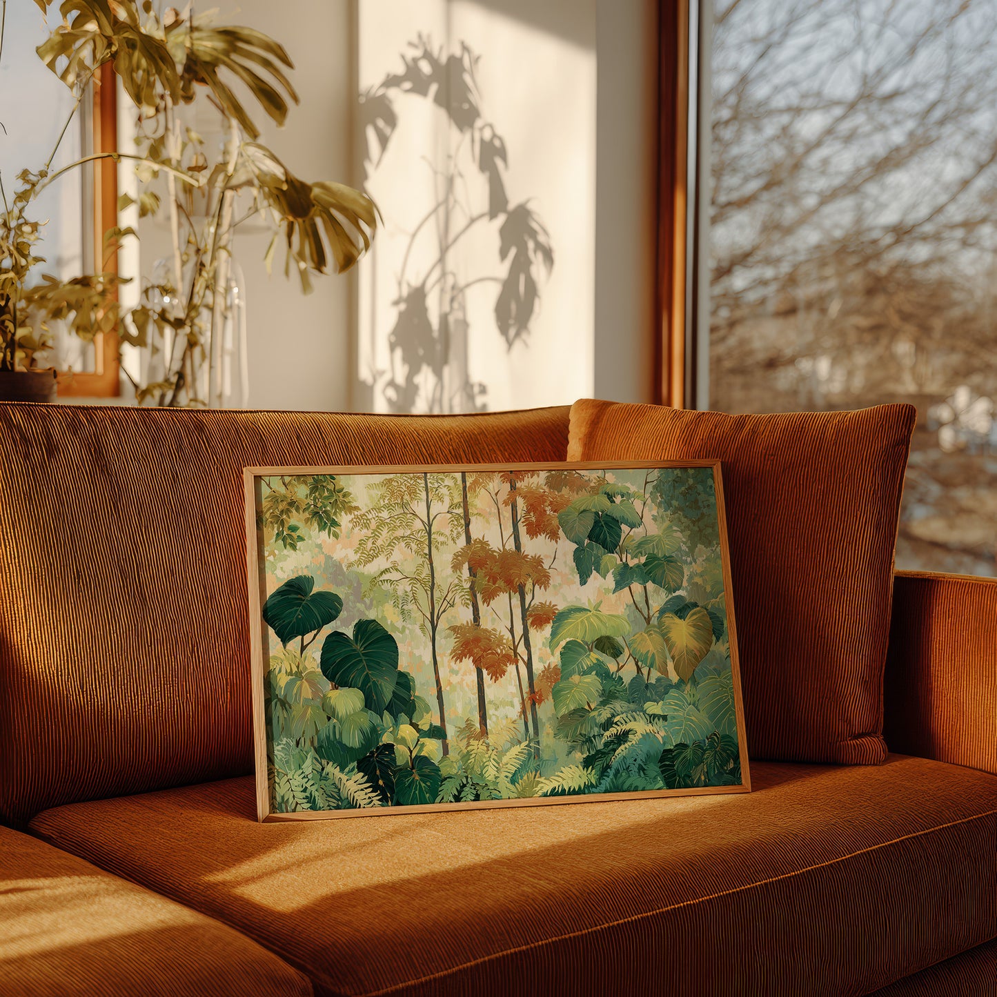 Sunlit Jungle Dances At Dawn