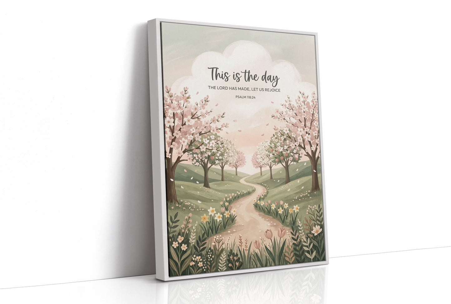 This Is the Day: Spring Scripture Print
