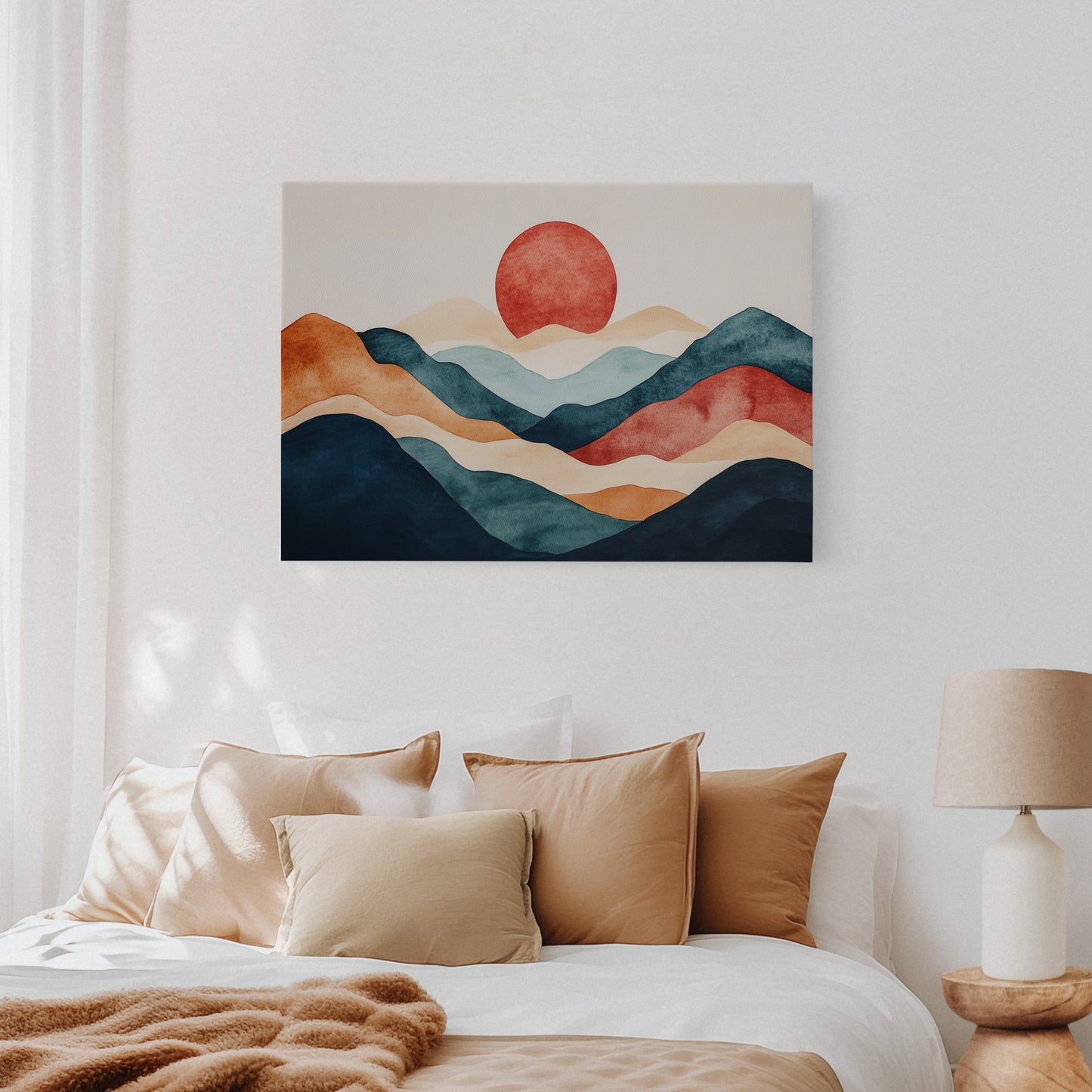 Mountains Flow Like Ocean Waves