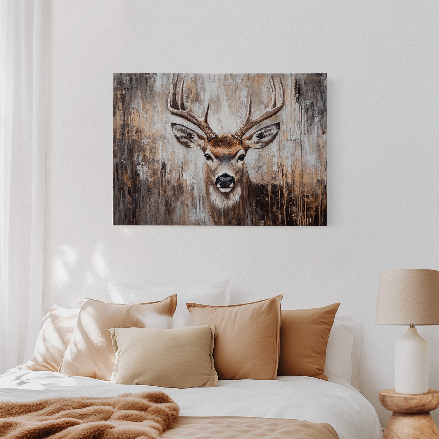 Noble Buck In Winter Light