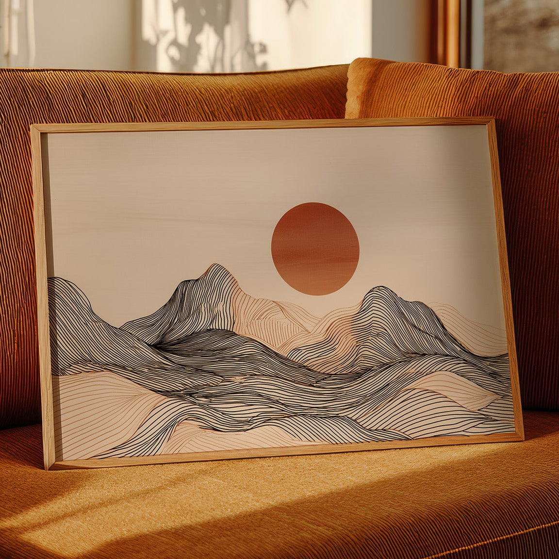 Mountains Flow Like Gentle Waves