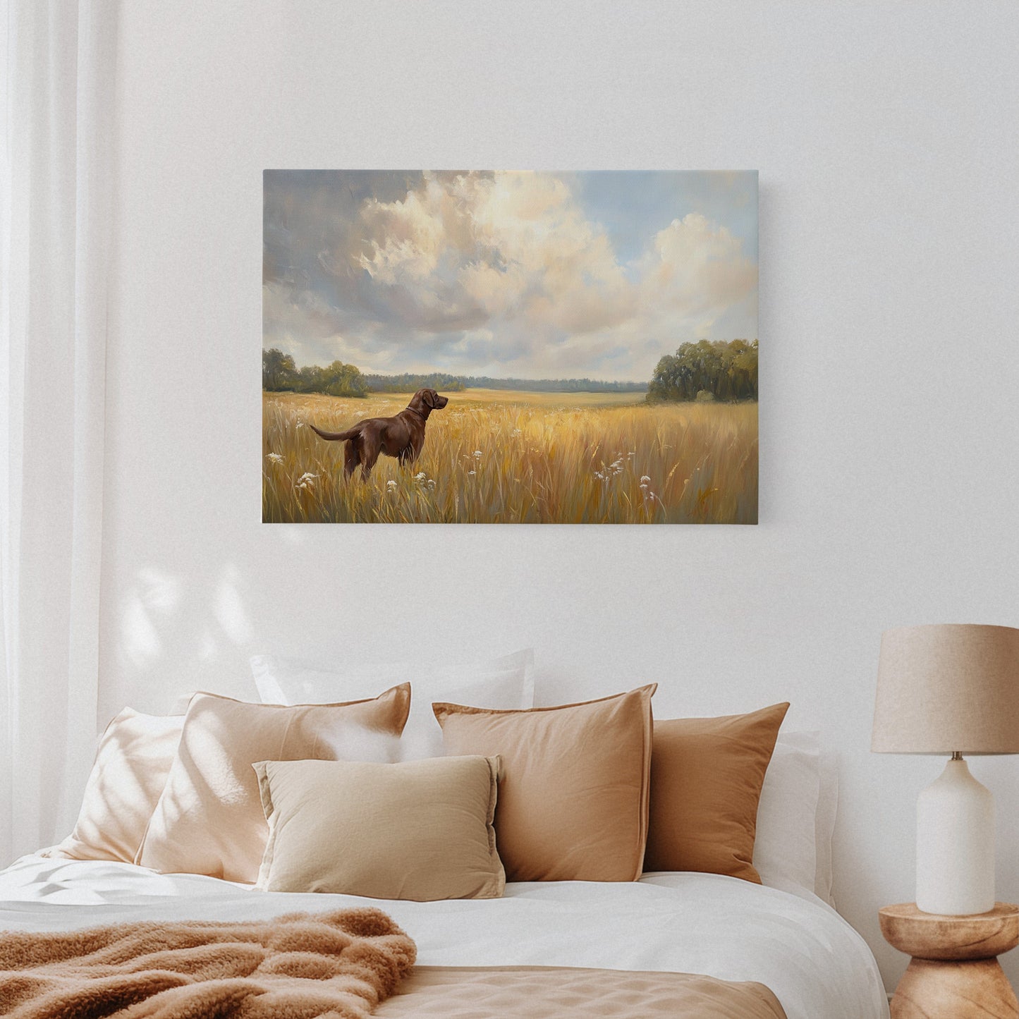 Summer Fields Call Their Faithful Friend