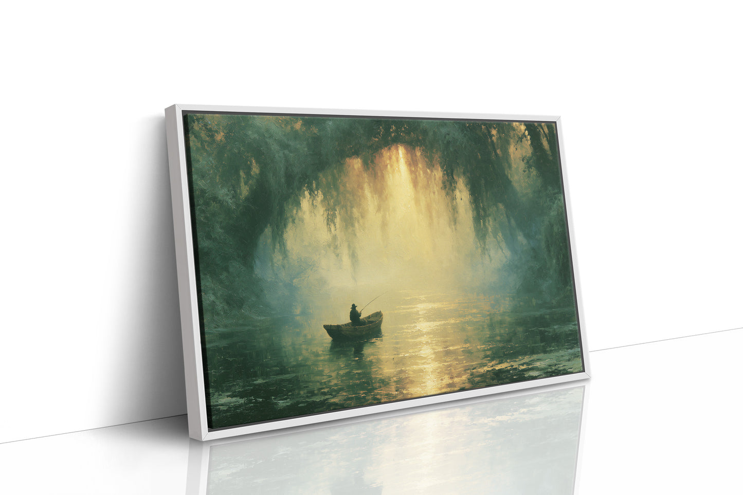 Angler in the Amber Light