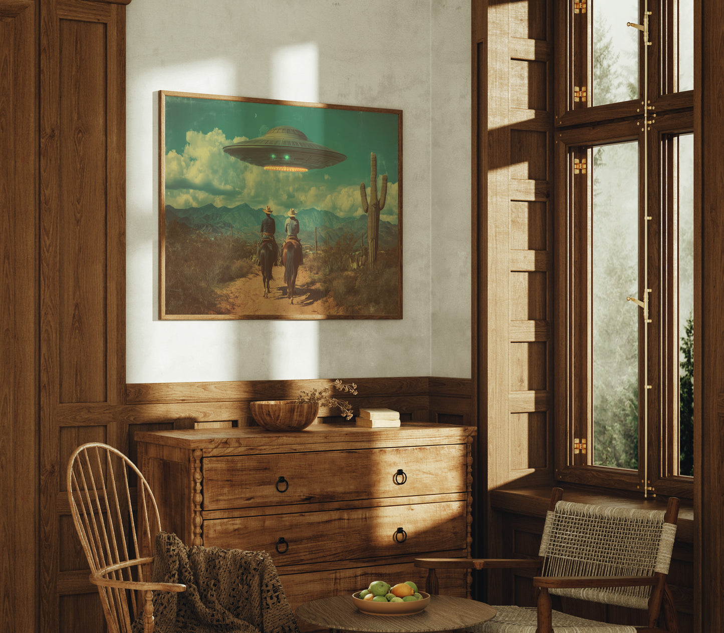 Sagebrush Trails Meet Starship Lights