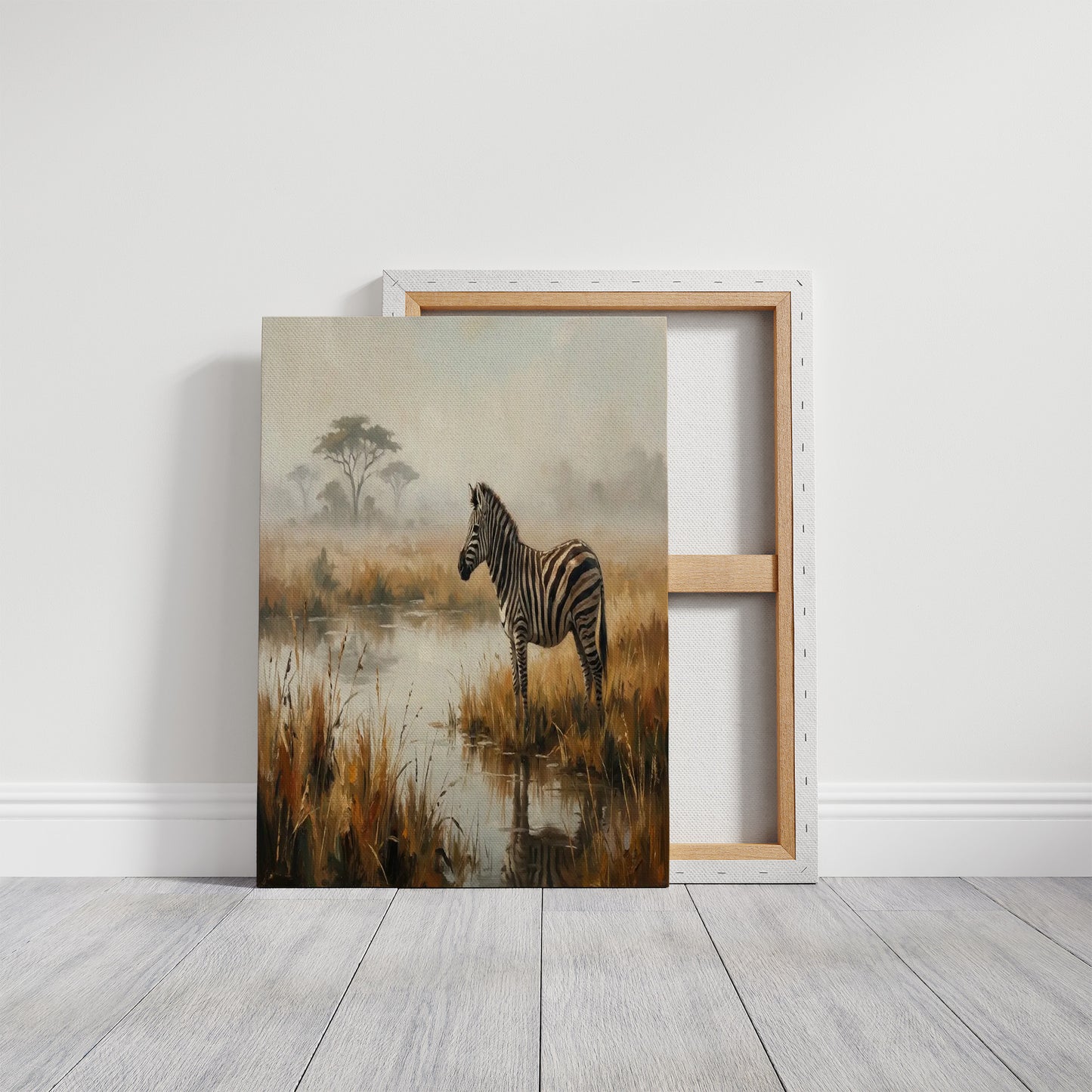 Zebra at the Waterhole
