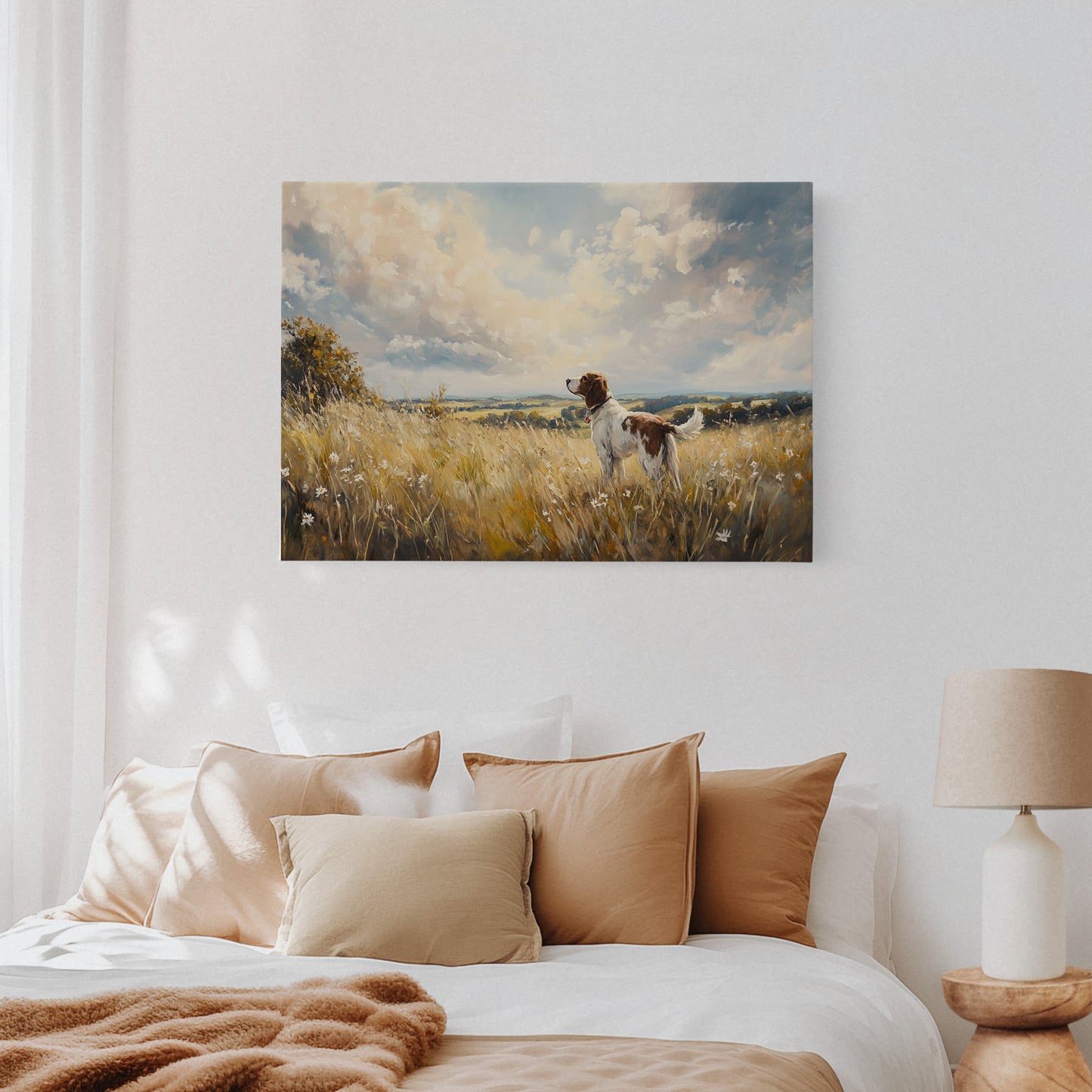 Summer Fields Call Their Faithful Friend