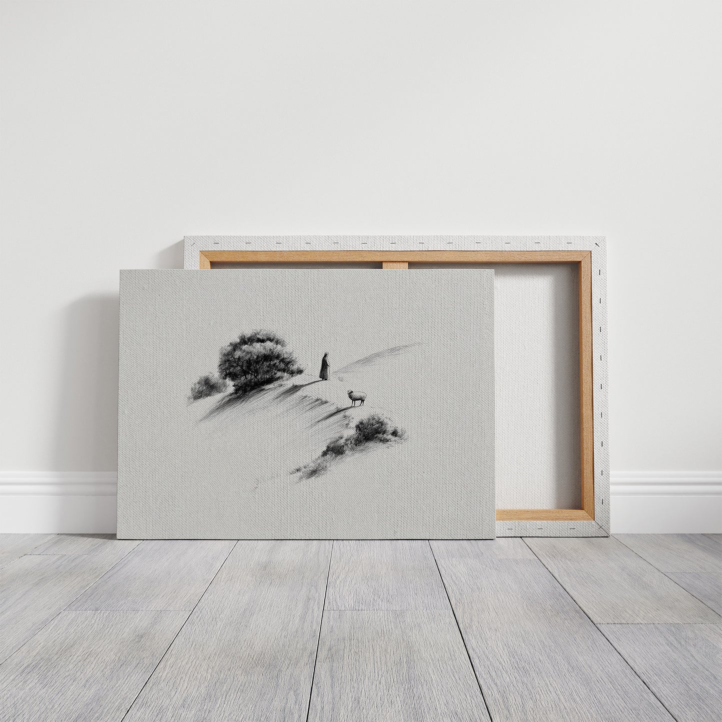 Solitude Atop Windswept Hills