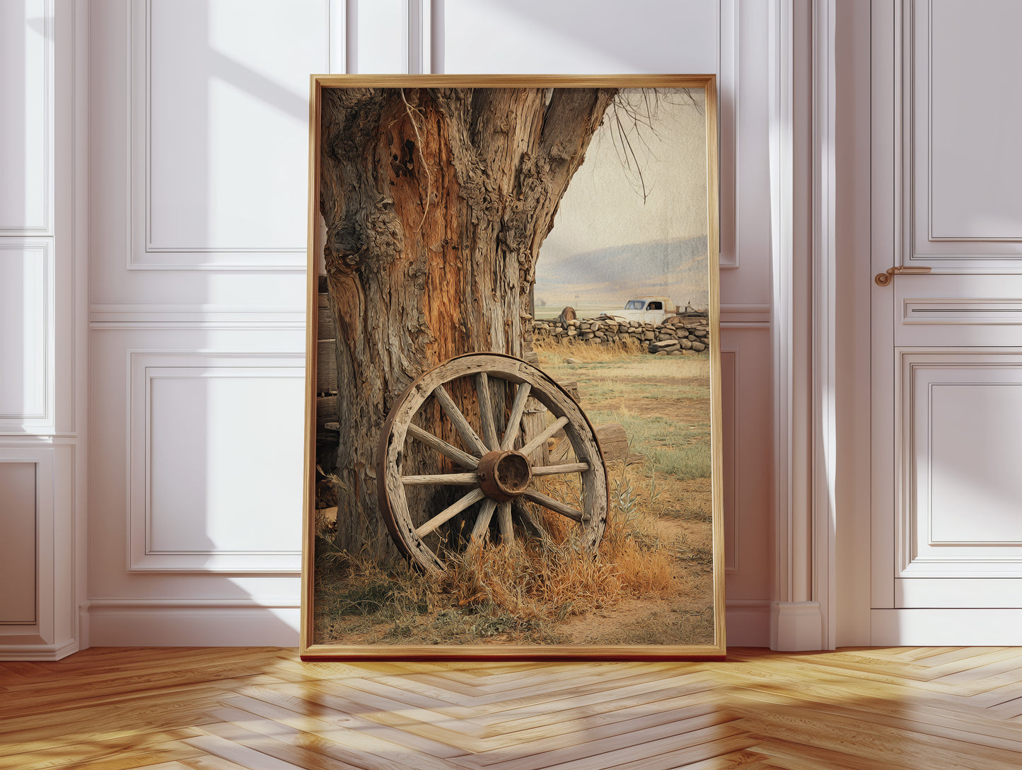 Tales Carved Into Weathered Grain