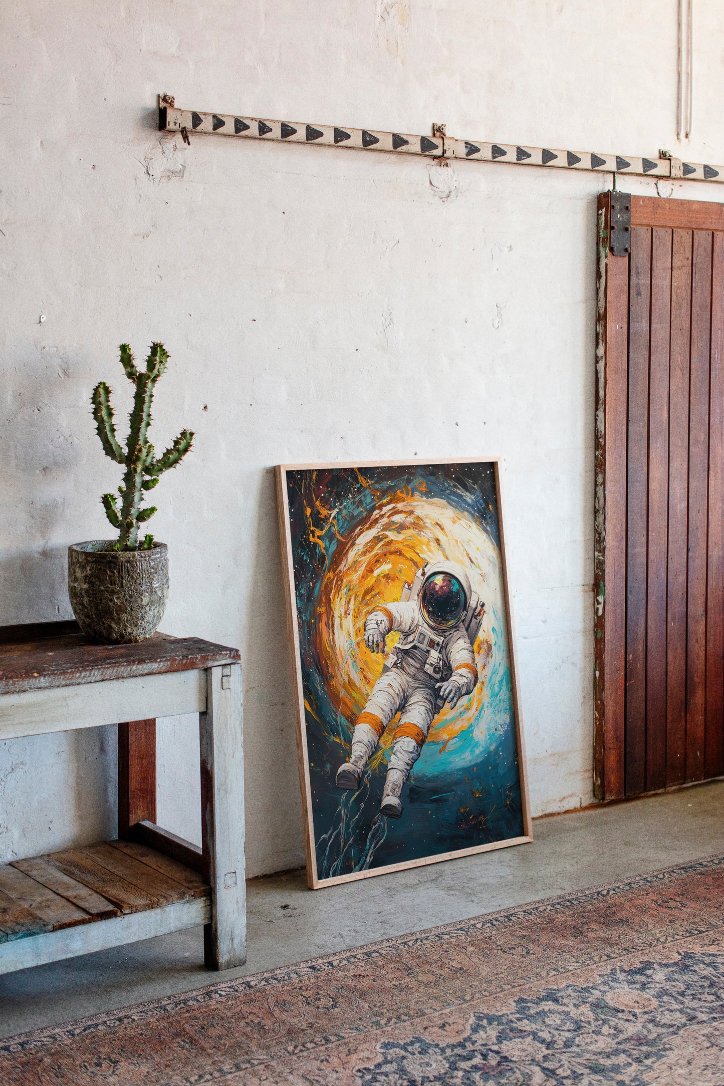 Astronaut in the Colorstorm