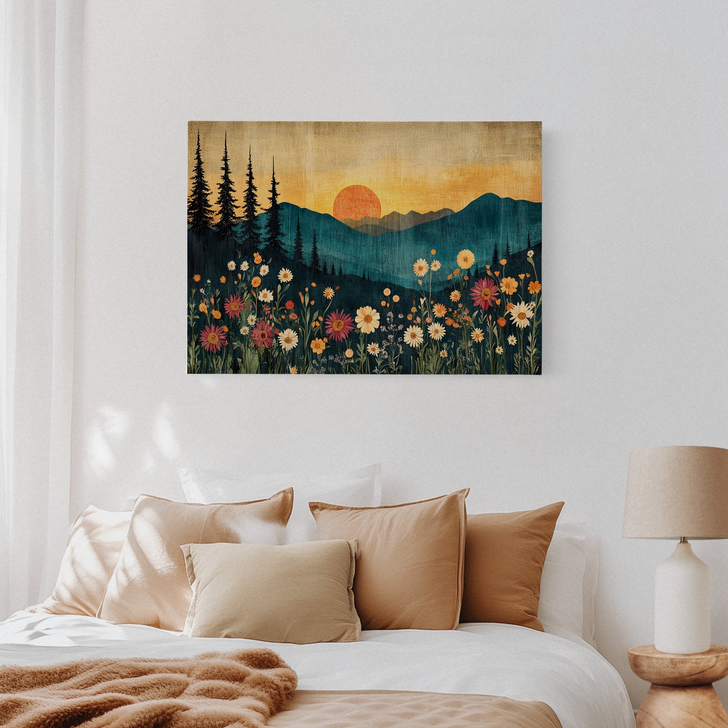 When the Wildflowers Watched the Sun Go Down