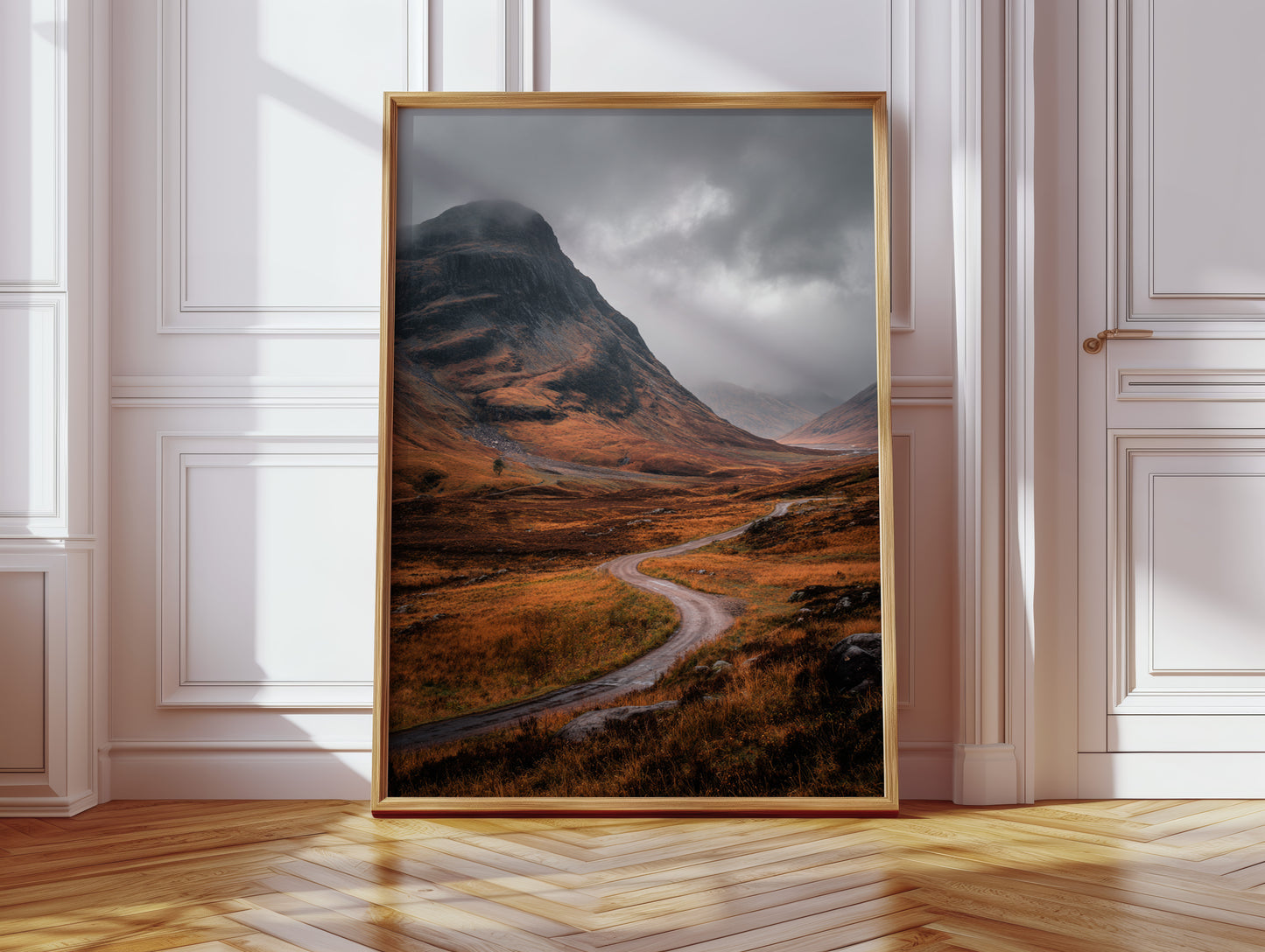 Curves of Autumn's Embrace