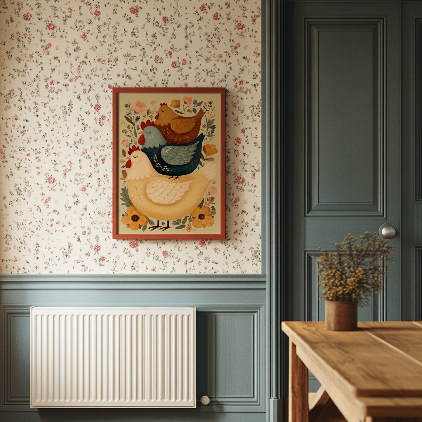 Roosters Tell Folk Art Tales