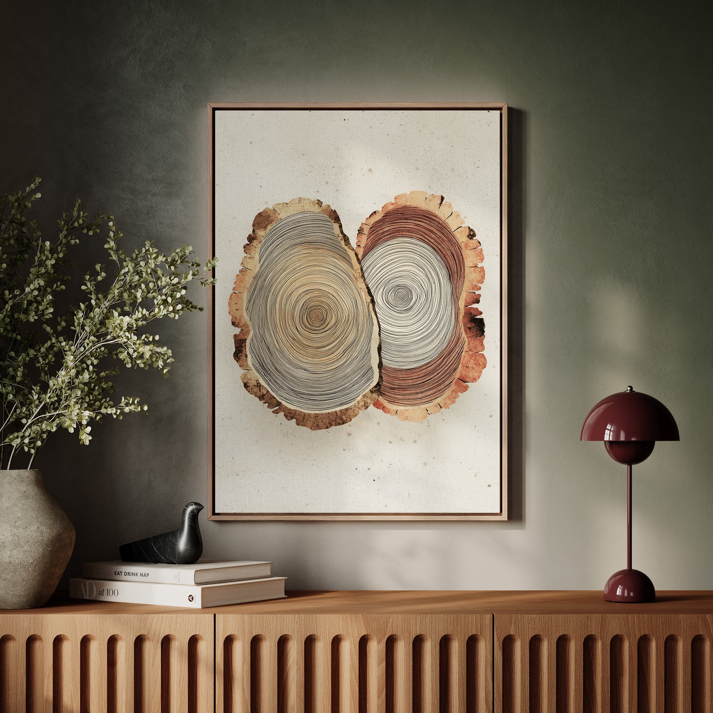 Intertwined Tree Rings