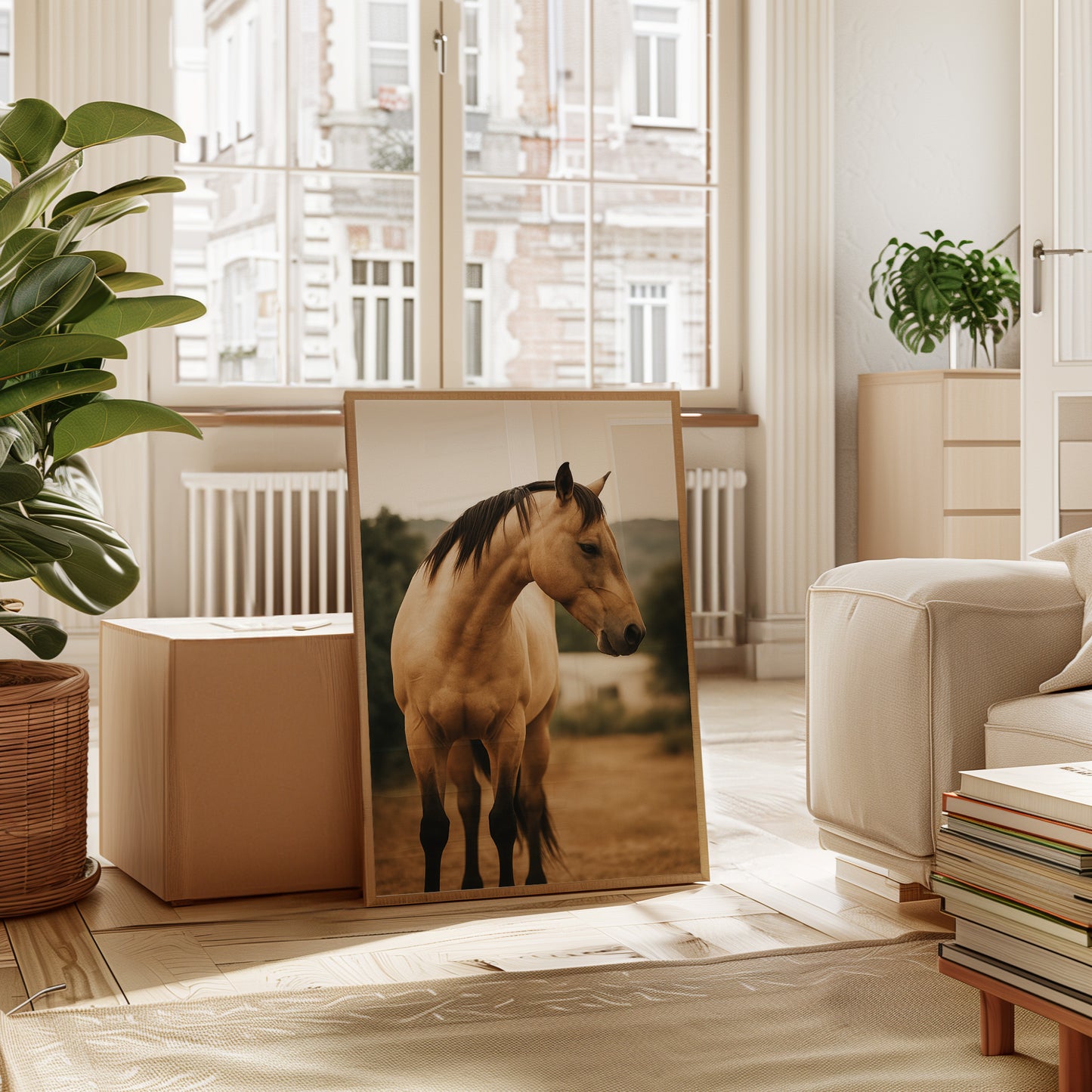 Buckskin Beauty in the Evening Light