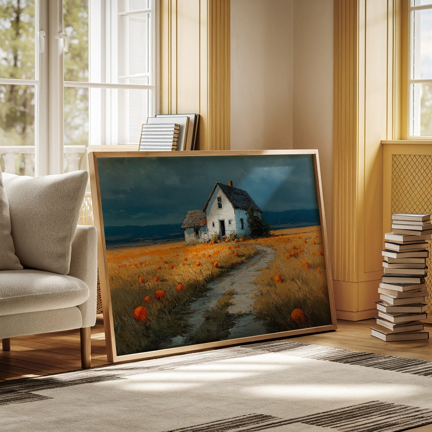 Harvest Paths and Weathered Walls