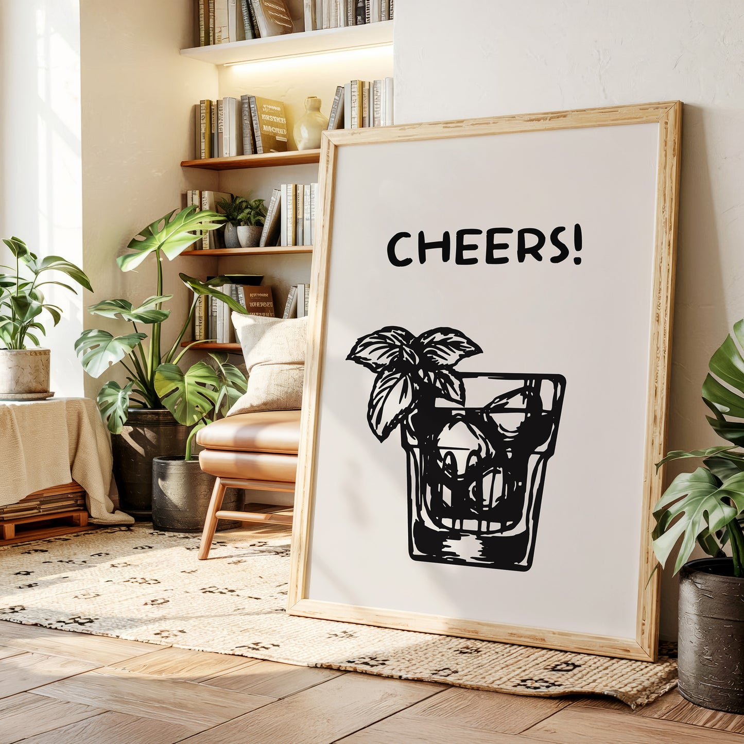 Mint Leaves Toast Summer Nights