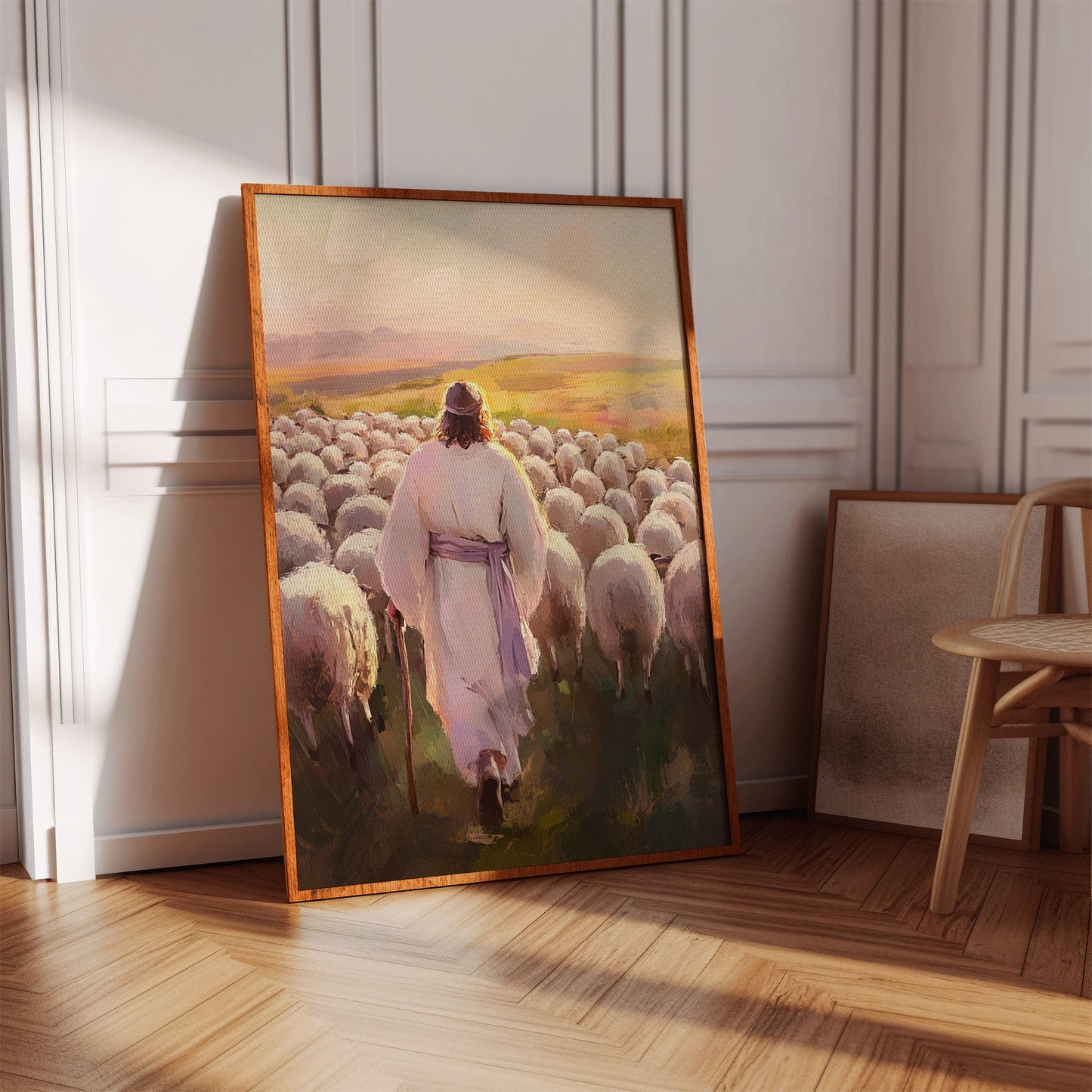 The Shepherd Leads at Dawn