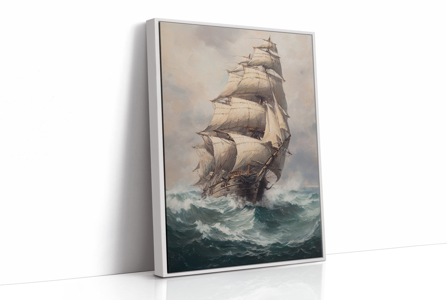 Tall Ships Dance On Restless Tides