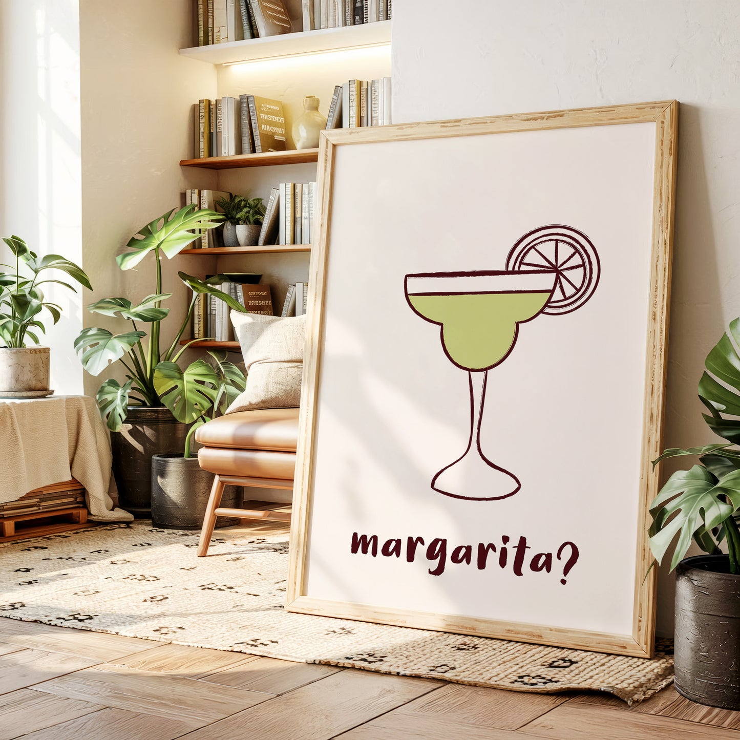 Lime Light Dances Through Glass