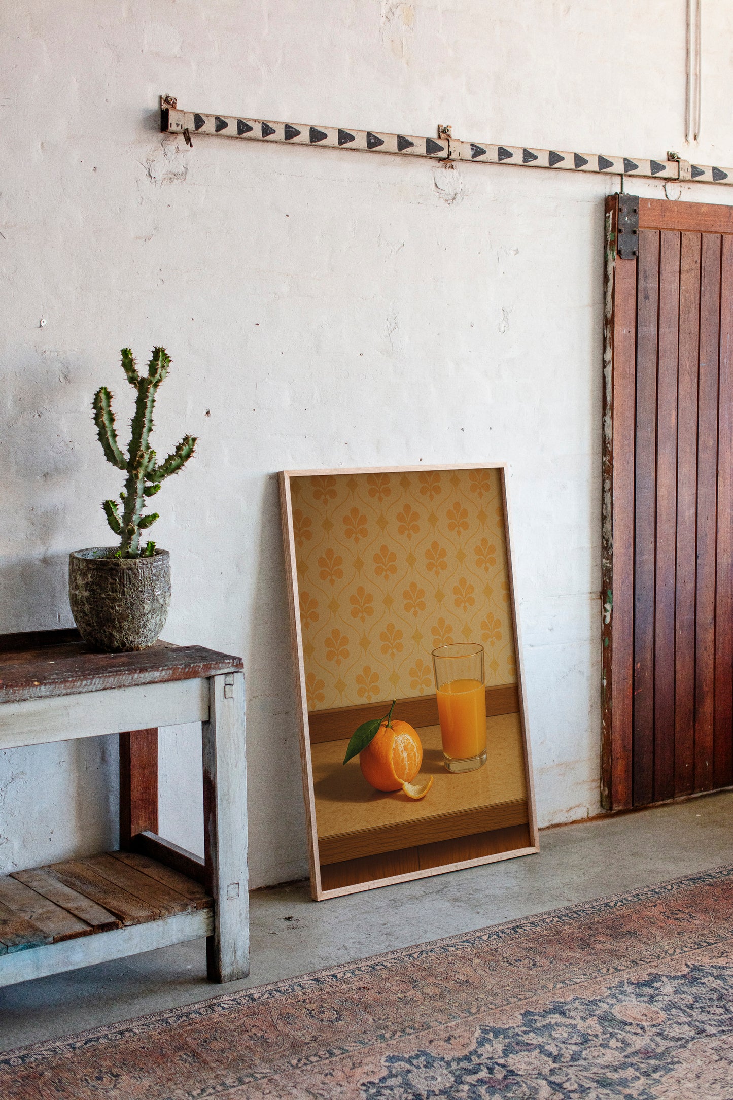 Orange Juice Morning Still Life