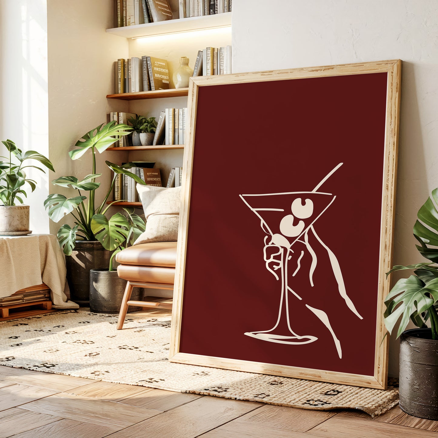 Martinis Dance On Burgundy Nights