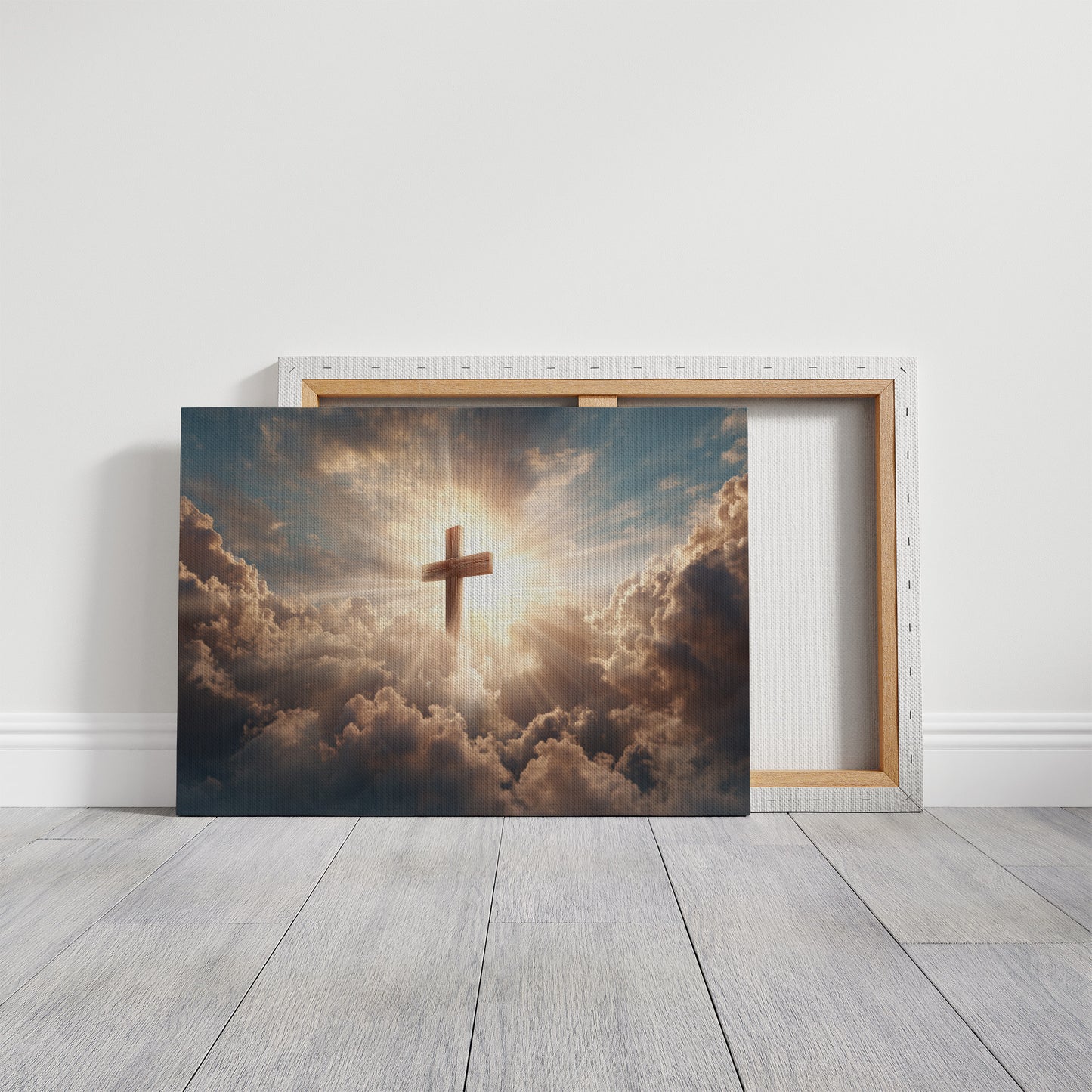 Divine Radiance Beyond Mortal Clouds