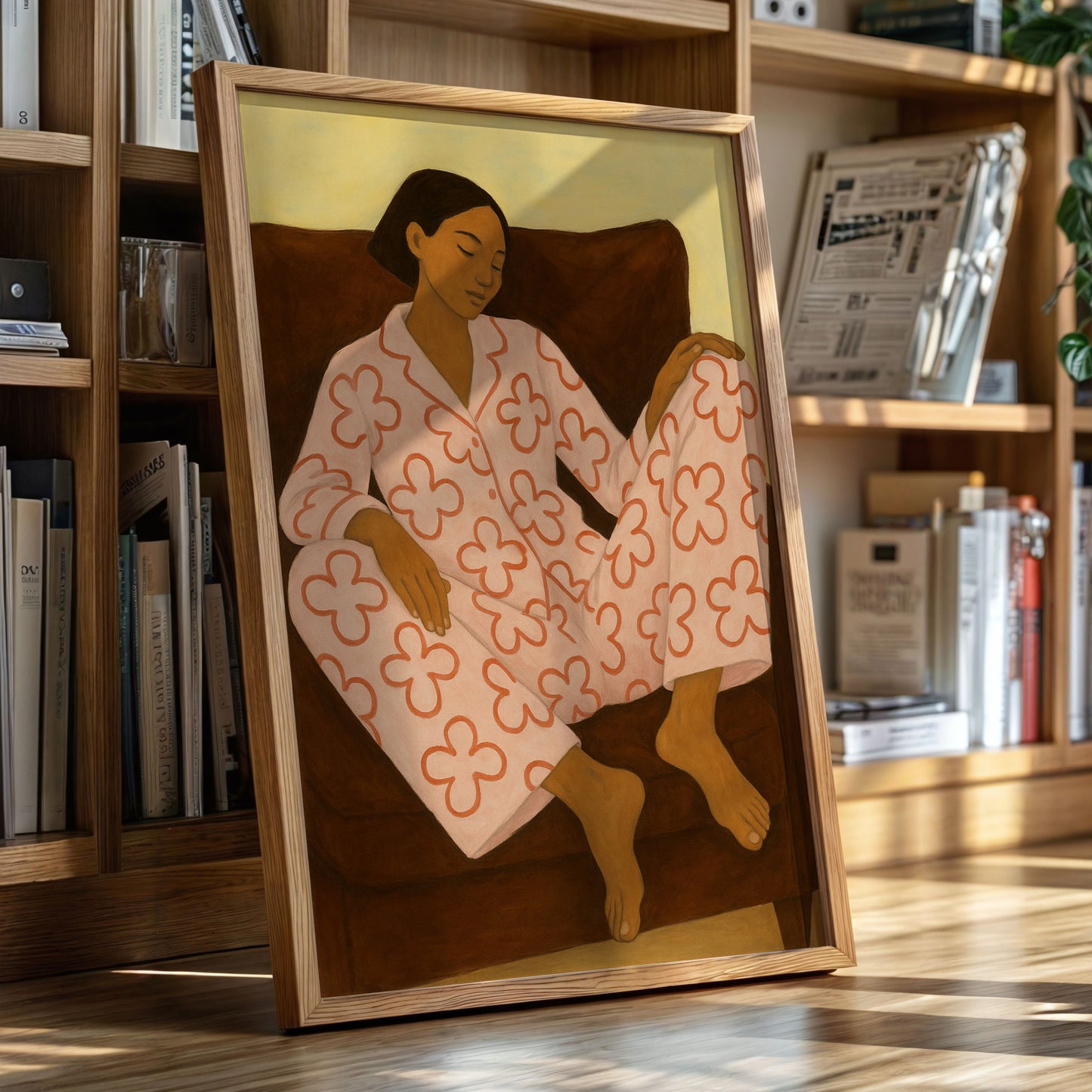 Flower Pajamas and Quiet Thoughts