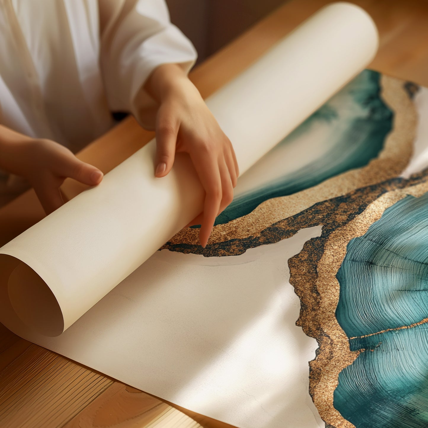 Ancient Rings and Golden Veins