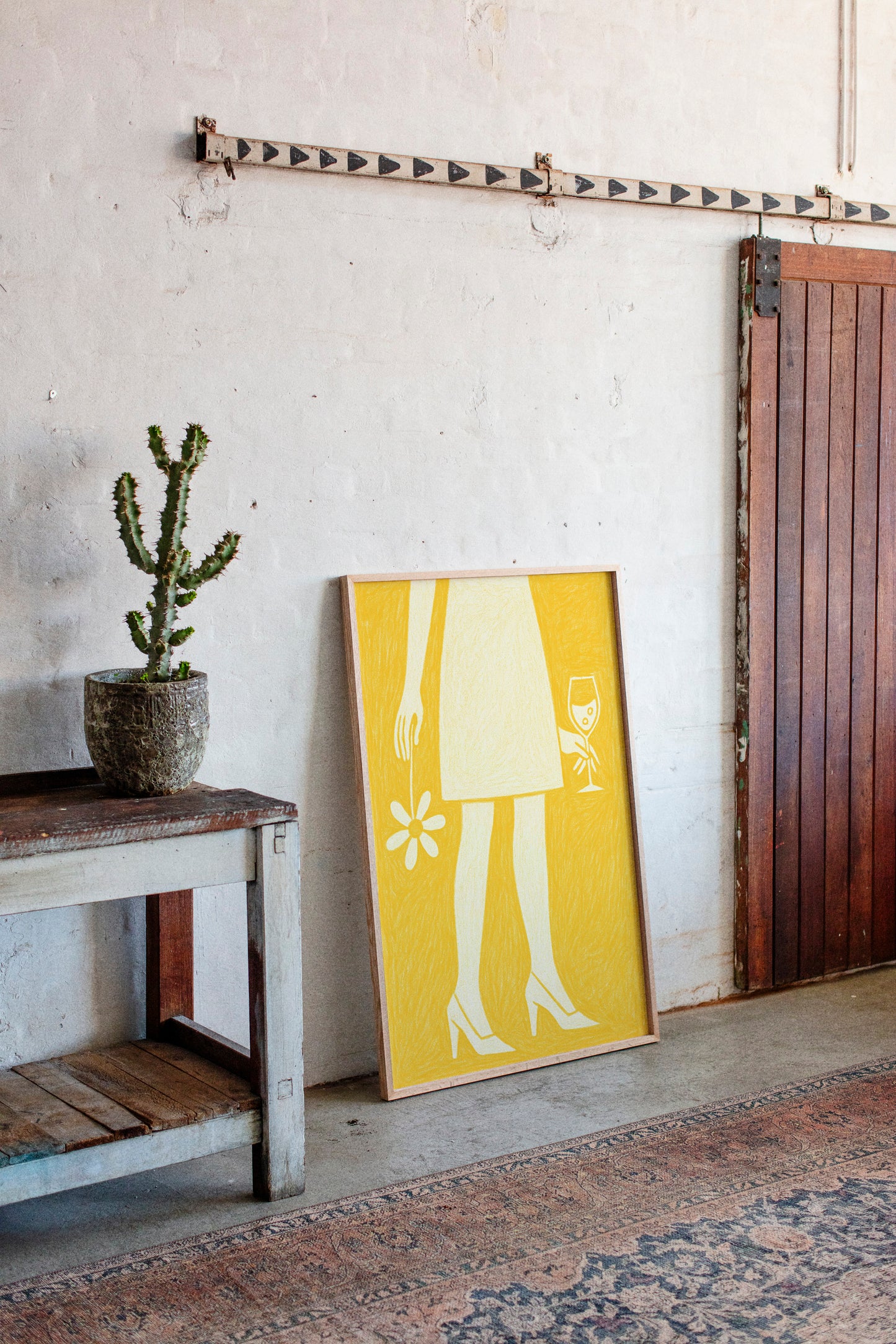 Daisy and Bubbles in Yellow