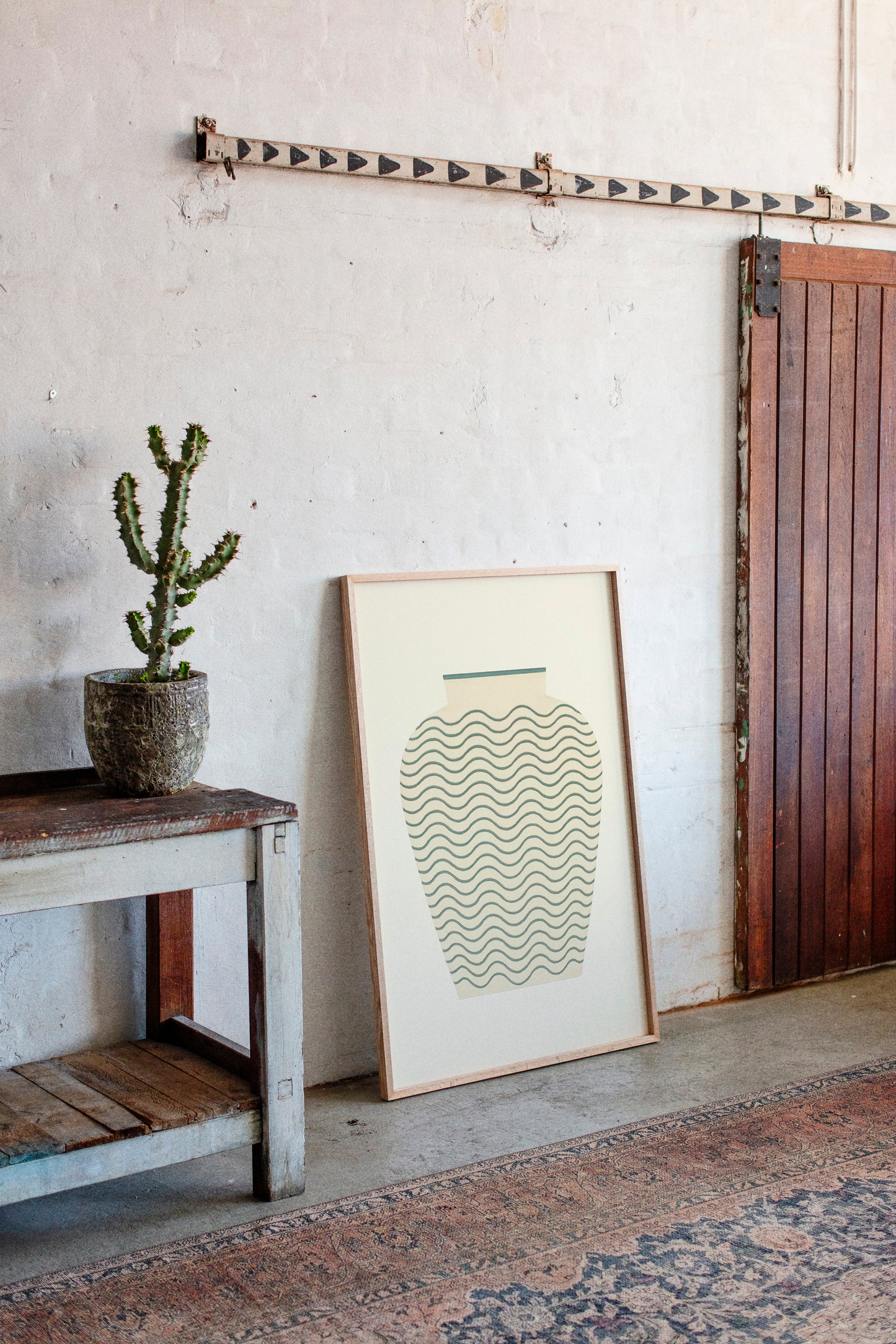 Waves on a Clay Vessel