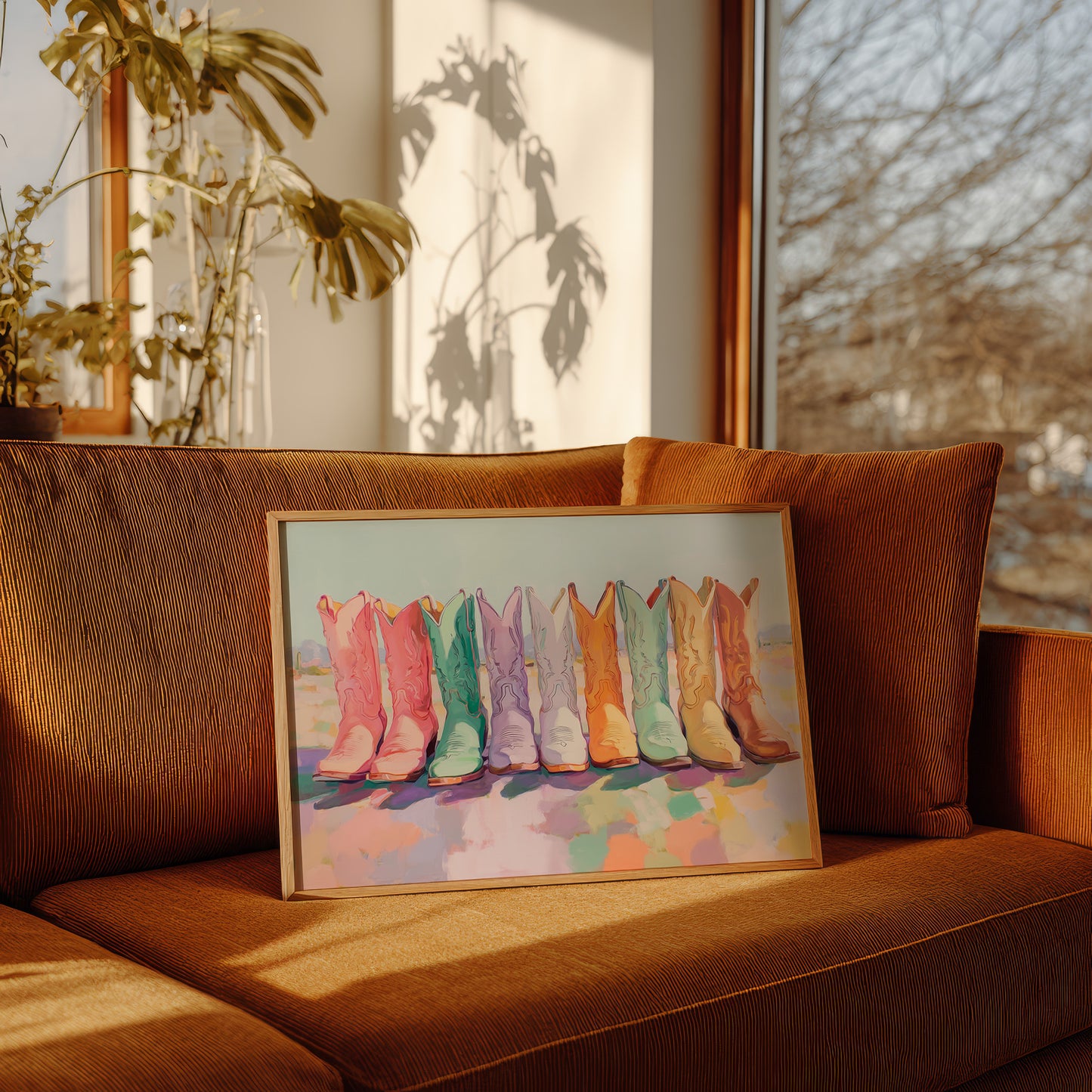A Line of Colorful Journeys