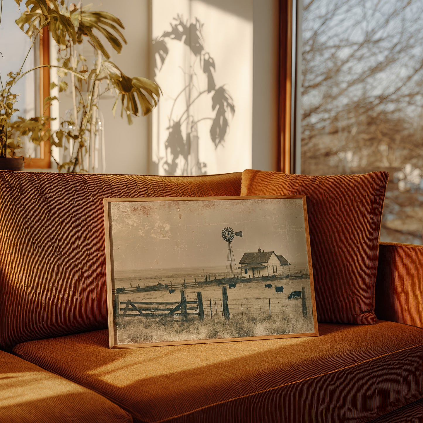 Faded Homestead Morning