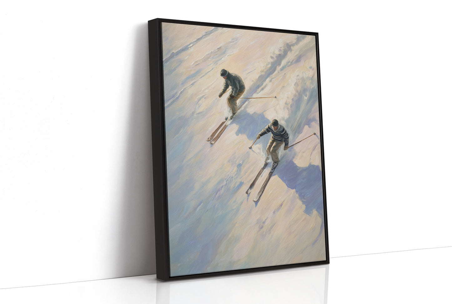 Powder Descent: Alpine Symphony in Motion