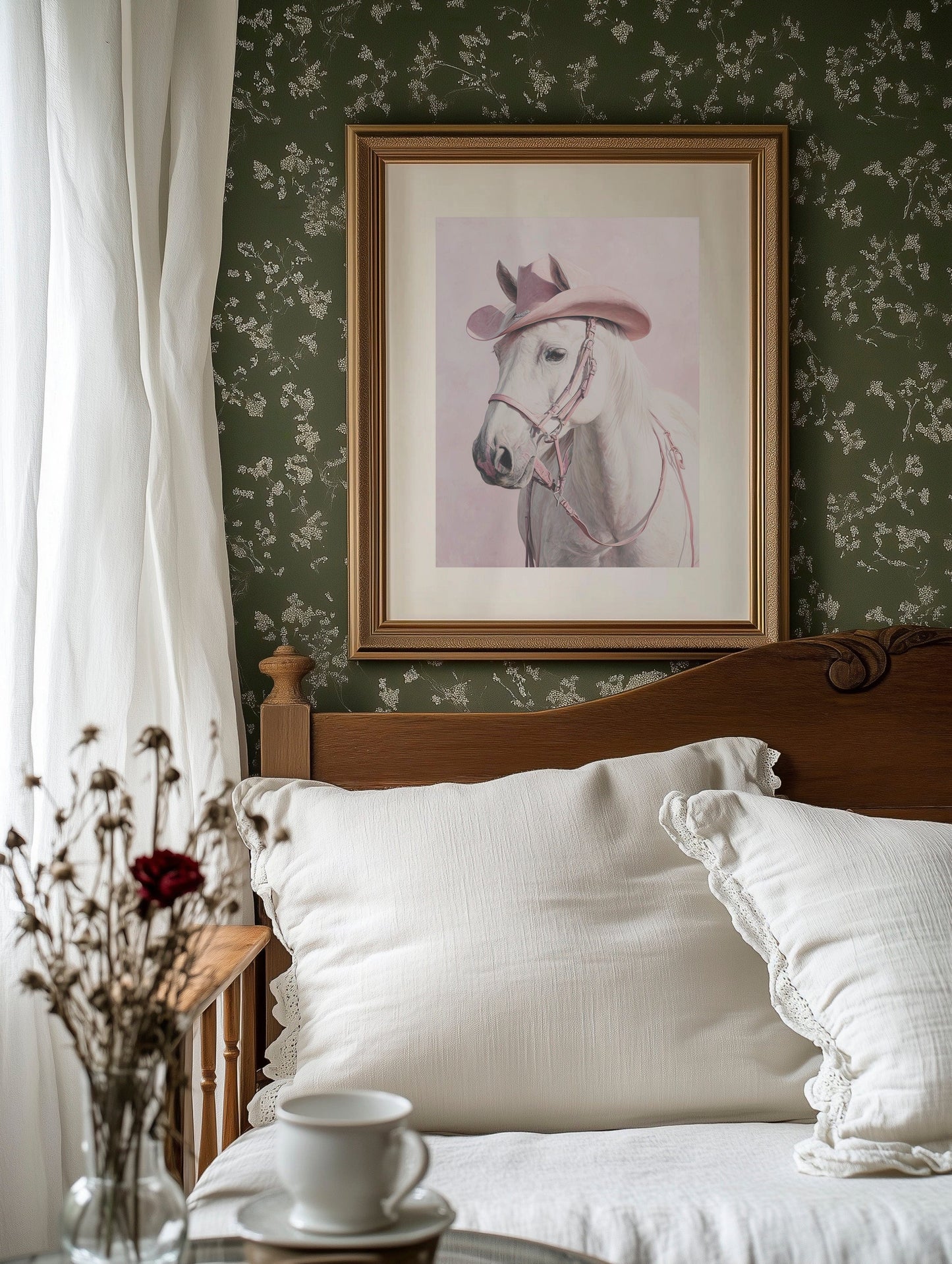 Blush Bridle Meets Western Grace