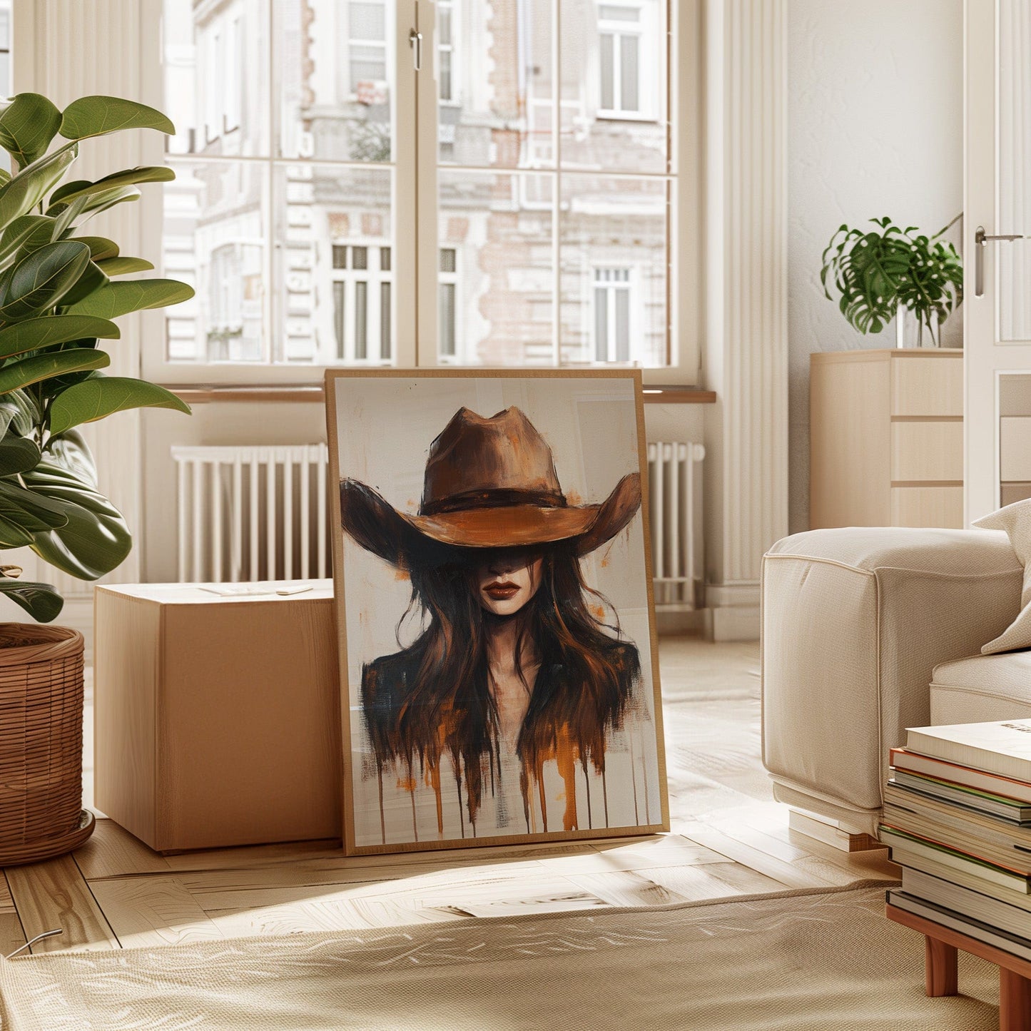 Desert Ember – Western Woman Art