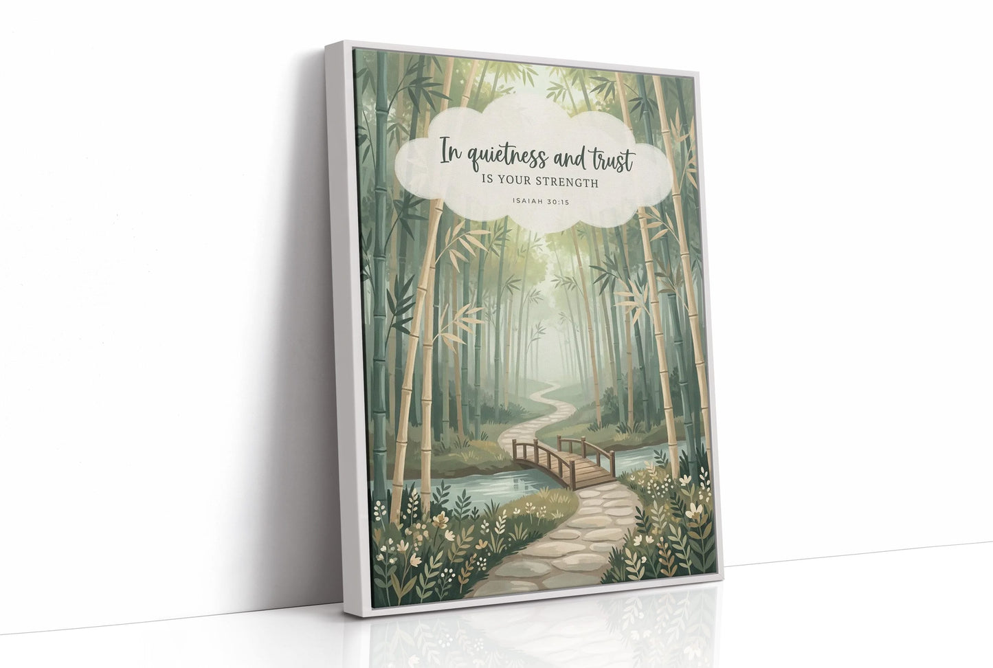 In Quietness and Trust: Bamboo Forest Bridge