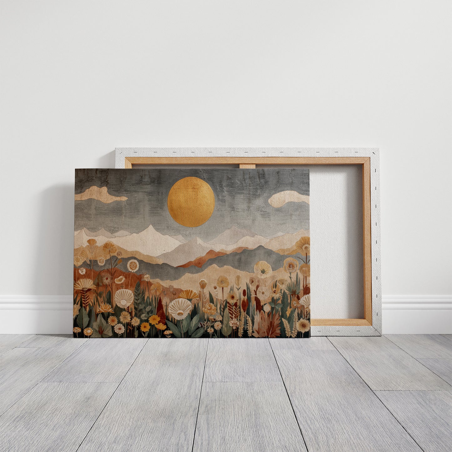 Golden Sun Over Quiet Peaks