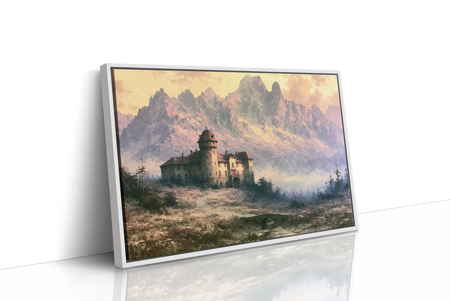 Turreted Manor at Mountain's Edge