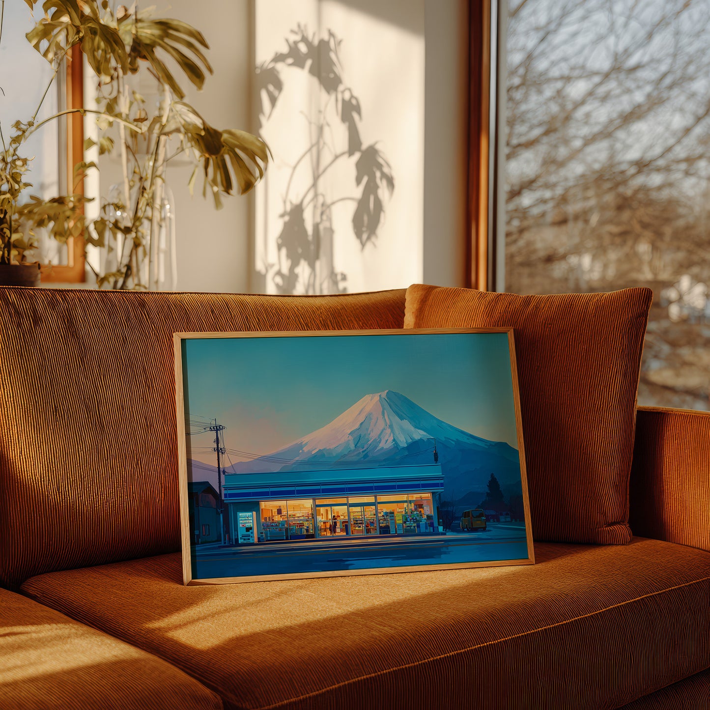 Late Night Under Mount Fuji