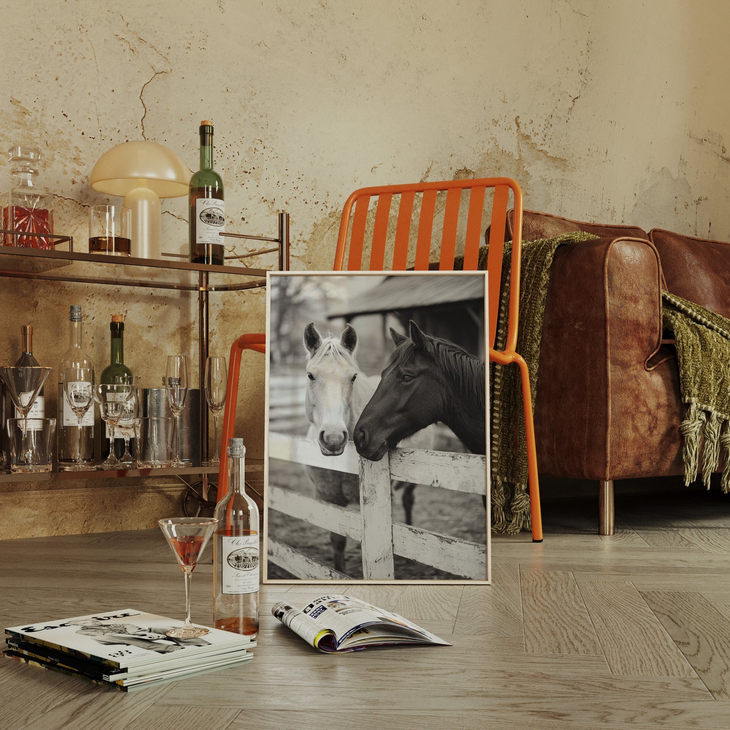 Old Friends at the Fence