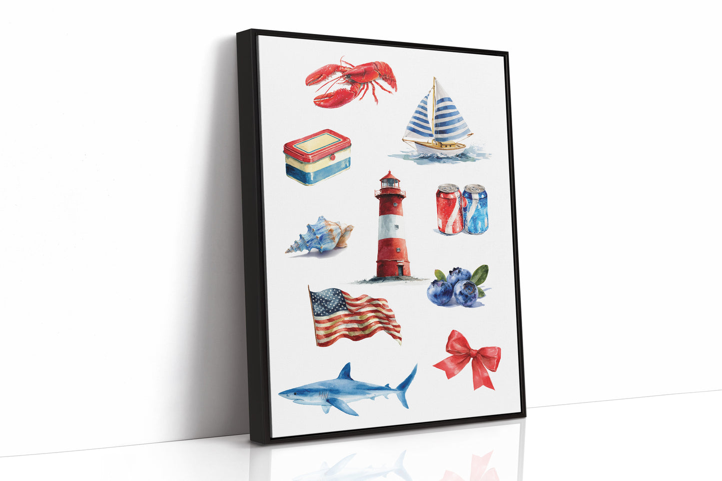 Coastal Treasures Of American Summer