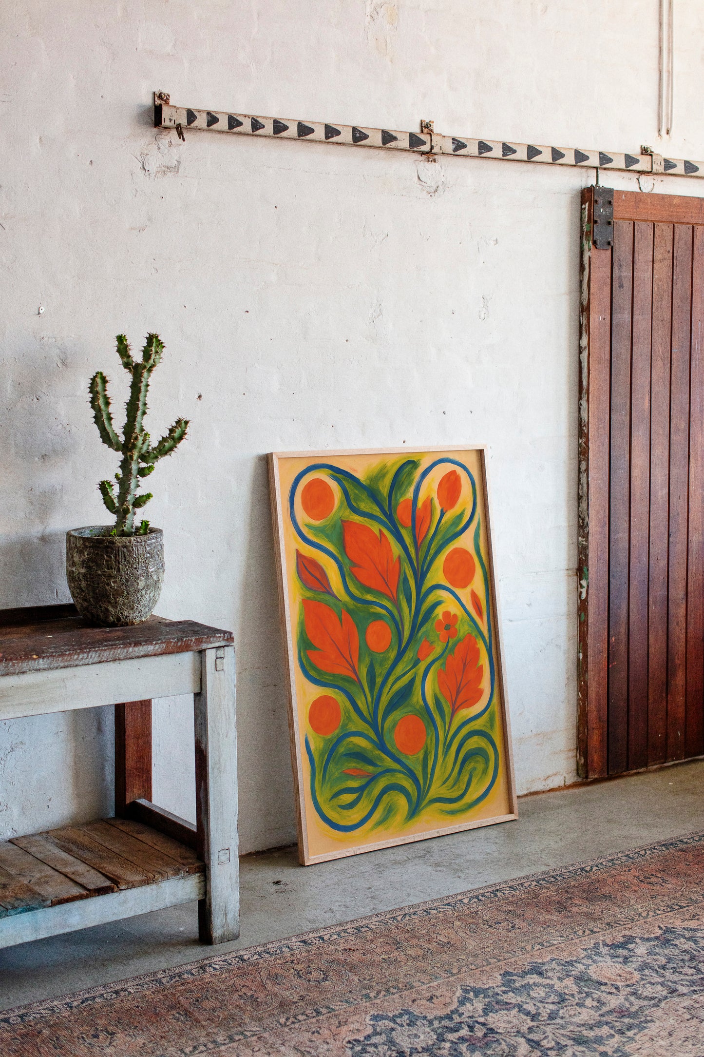 Sun Garden in Wild Motion