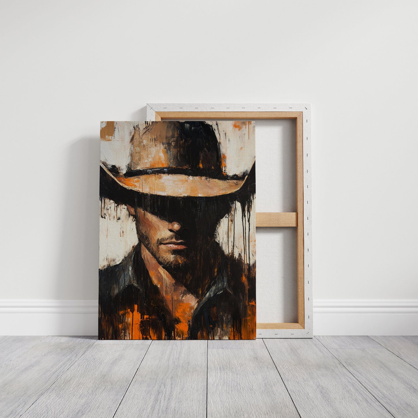 Shadowed Cowboy – Bold Western Expression