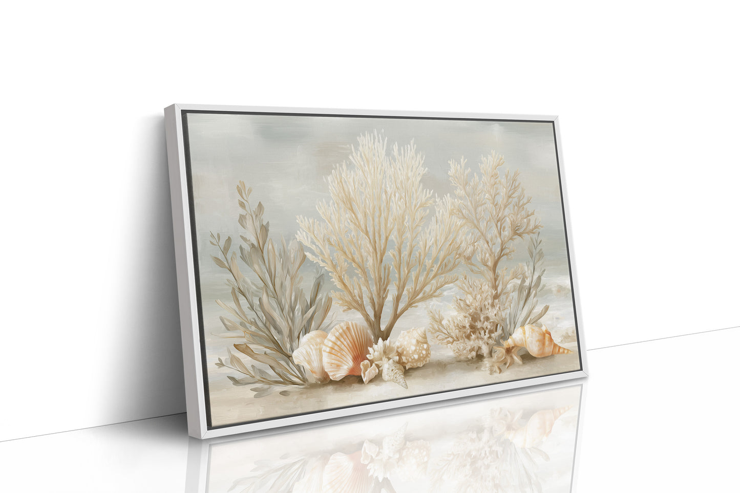 Coral Symphony In Pale Sunlight